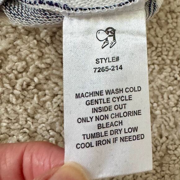 Stripe Summer Shorts Rockets of Awesome NWT Girls Sz 5 Assymetrical Dolphin Hem - Picture 6 of 7